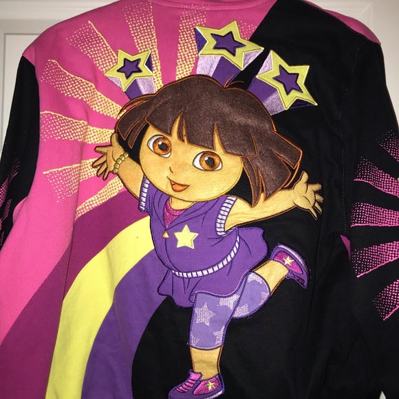 Dora Power Girls Jacket Size XL - Picture 3 of 7